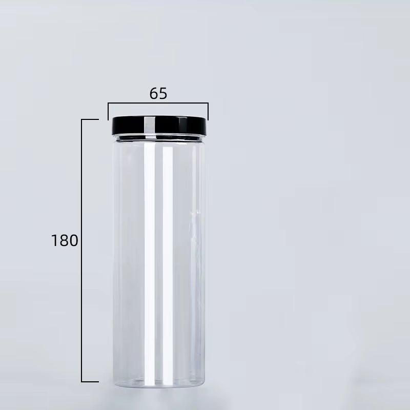 Clear Canister with Lid β BPA - Free Storage Container β Storage Canister by Kitchen Storage Pro