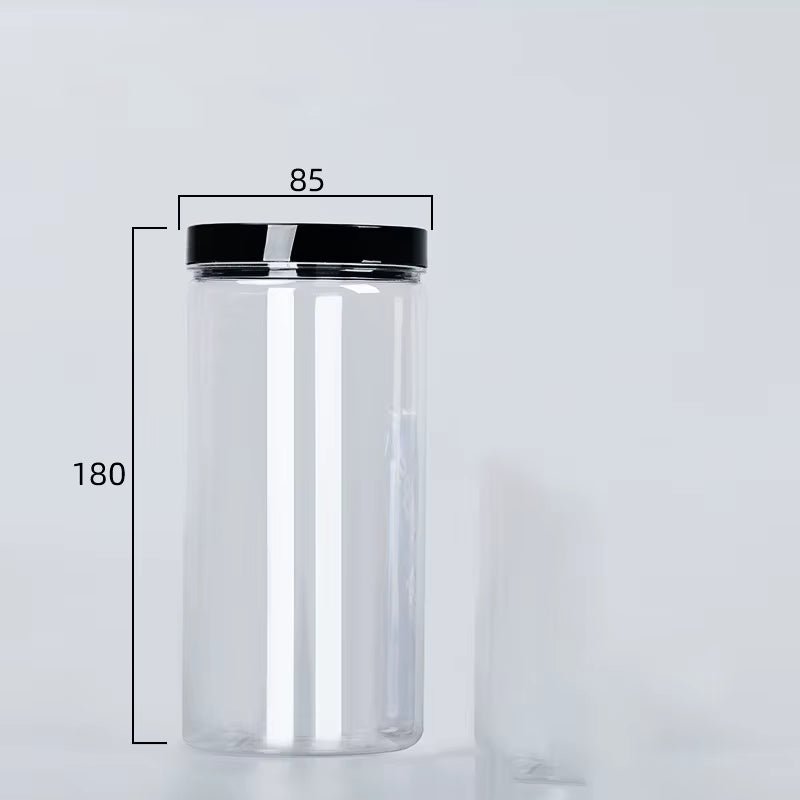 Clear Canister with Lid β BPA - Free Storage Container β Storage Canister by Kitchen Storage Pro