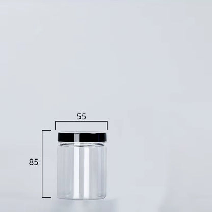 Clear Canister with Lid – BPA - Free Storage Container – Storage Canister by Kitchen Storage Pro