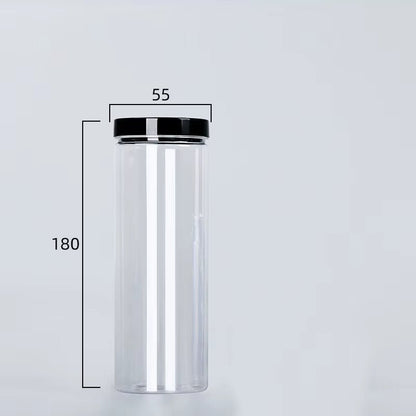 Clear Canister with Lid – BPA - Free Storage Container – Storage Canister by Kitchen Storage Pro