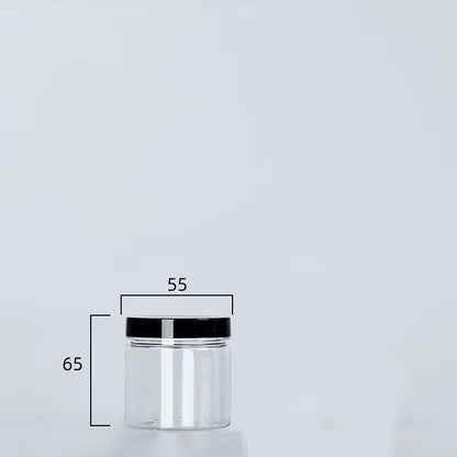 Clear Canister with Lid – BPA - Free Storage Container – Storage Canister by Kitchen Storage Pro