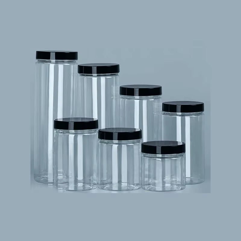Clear Canister with Lid – BPA - Free Storage Container – Storage Canister by Kitchen Storage Pro