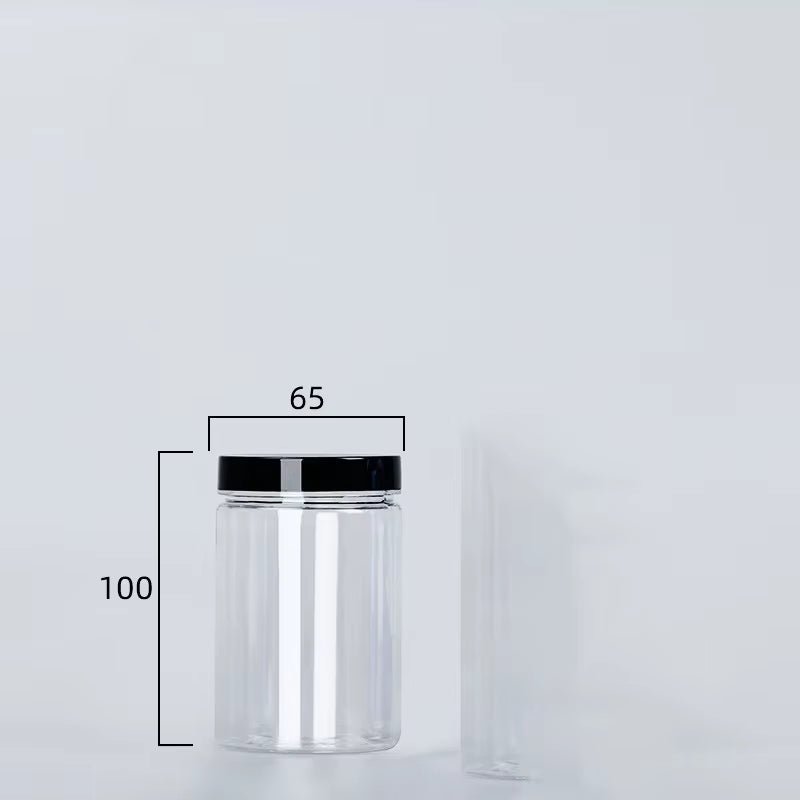 Clear Canister with Lid – BPA - Free Storage Container – Storage Canister by Kitchen Storage Pro