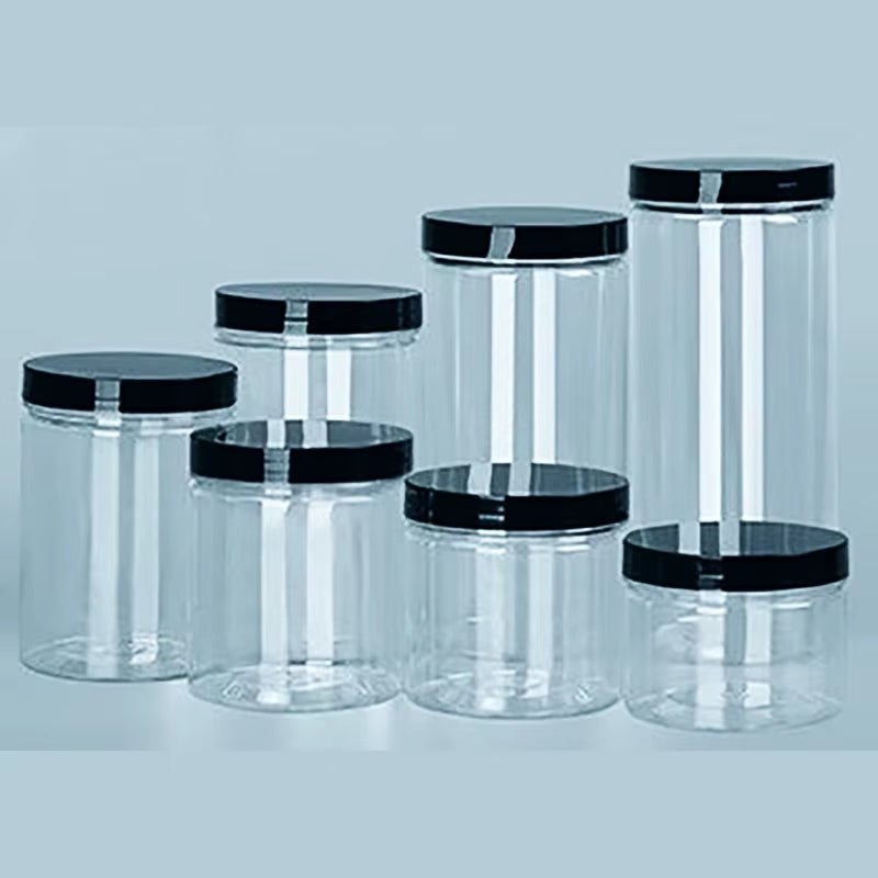 Clear Canister with Lid – BPA - Free Storage Container – Storage Canister by Kitchen Storage Pro
