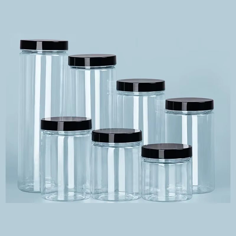 Clear Canister with Lid – BPA - Free Storage Container – Storage Canister by Kitchen Storage Pro