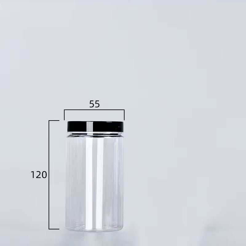 Clear Canister with Lid – BPA - Free Storage Container – Storage Canister by Kitchen Storage Pro