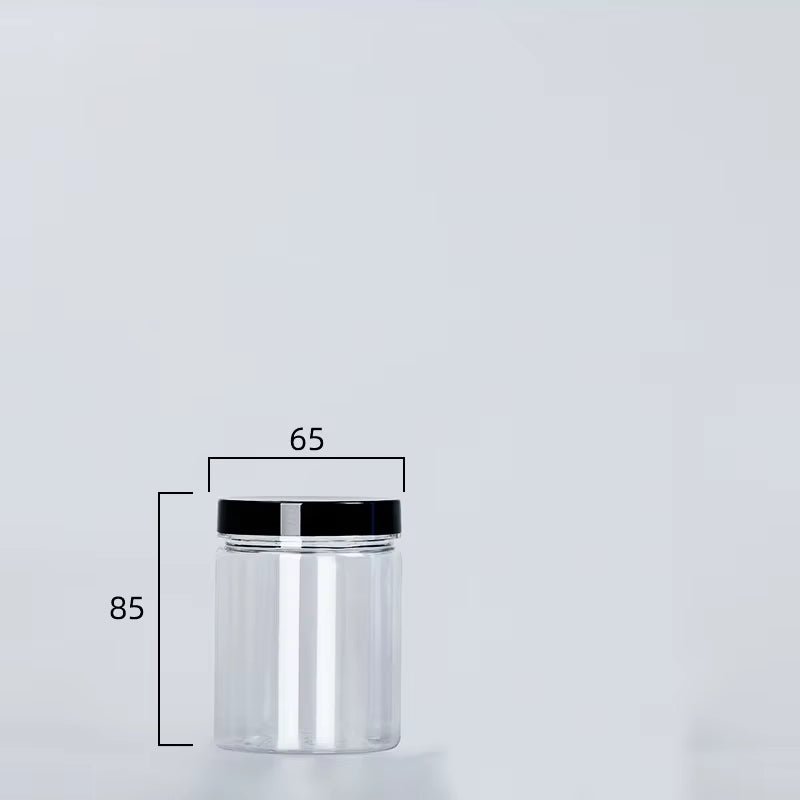Clear Canister with Lid – BPA - Free Storage Container – Storage Canister by Kitchen Storage Pro
